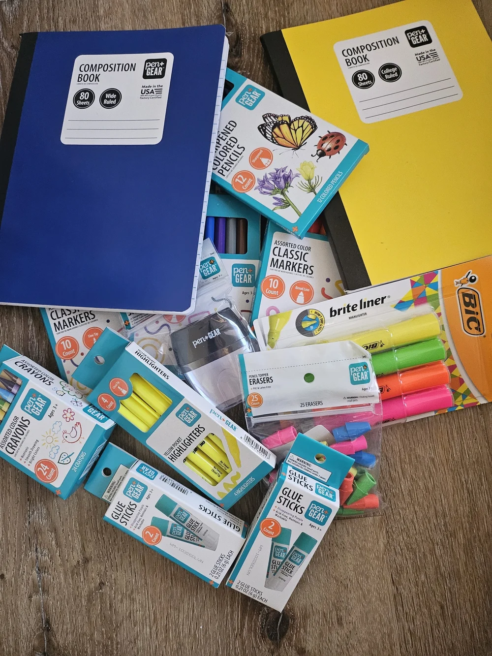 Back To School, 12 Items For $15.00 You Choose